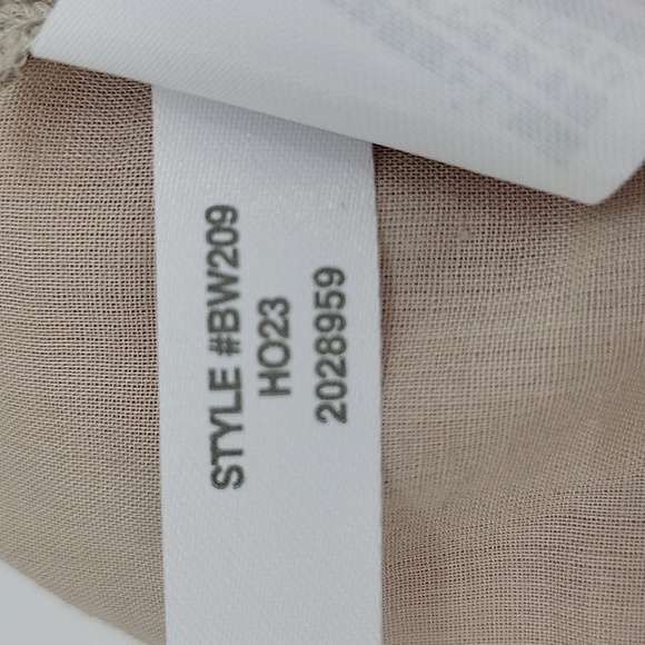 J Crew Factory Polo tunic cover-up in Coastal Dune White Col size S NWT BW209 - Picture 8 of 10